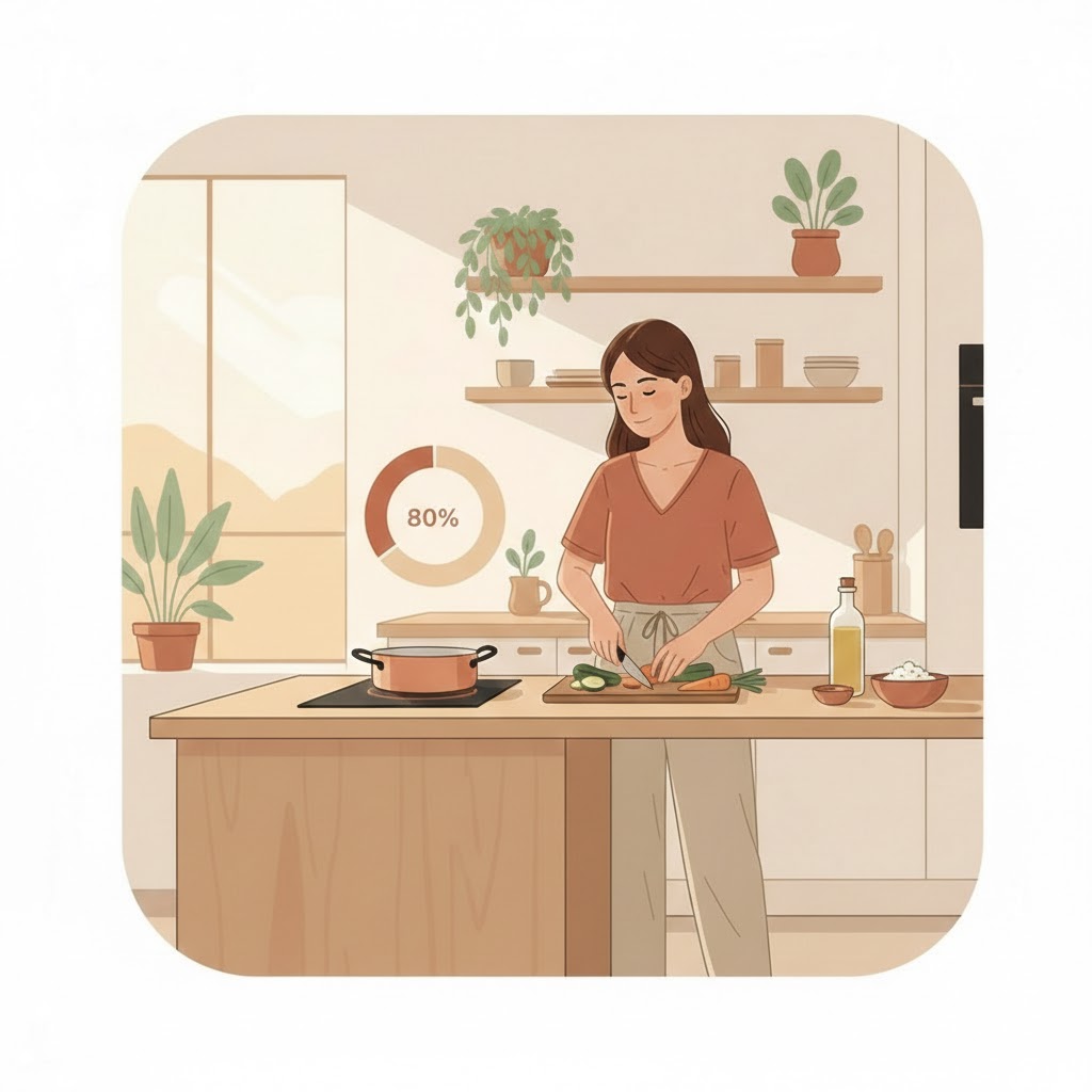 La Règle d'Or du 80/20 en Ayurveda